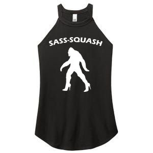 Sass-Squash Sassy Sasquatch Bigfoot Women's Perfect Tri Rocker Tank