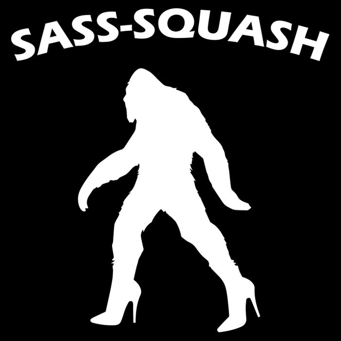 Sass-Squash Sassy Sasquatch Bigfoot Wool Snapback Cap