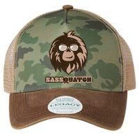 Sassquatch Funny Sasquatch Legacy Tie Dye Trucker Hat