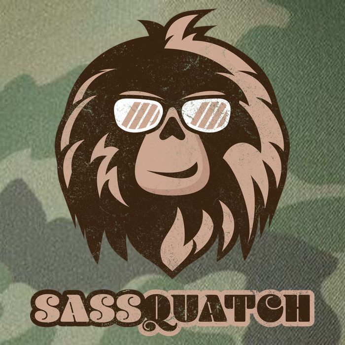 Sassquatch Funny Sasquatch Legacy Tie Dye Trucker Hat