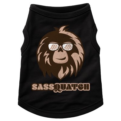Sassquatch Funny Sasquatch Doggie Tank