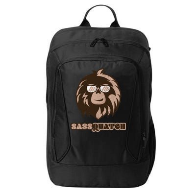 Sassquatch Funny Sasquatch City Backpack