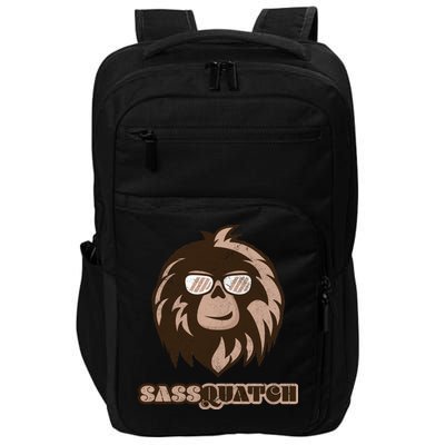 Sassquatch Funny Sasquatch Impact Tech Backpack