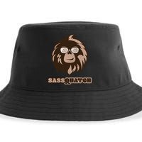 Sassquatch Funny Sasquatch Sustainable Bucket Hat