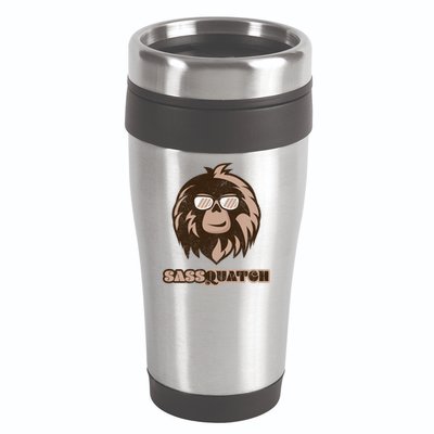 Sassquatch Funny Sasquatch 16oz Travel Tumbler