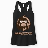 Sassquatch Funny Sasquatch Womens Tank Top