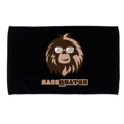 Sassquatch Funny Sasquatch Microfiber Hand Towel