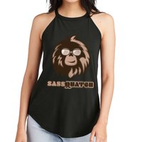 Sassquatch Funny Sasquatch Women's Perfect Tri Rocker Tank