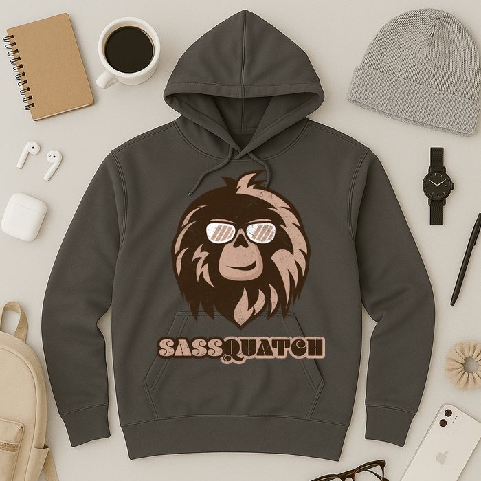 Sassquatch Funny Sasquatch Hoodie