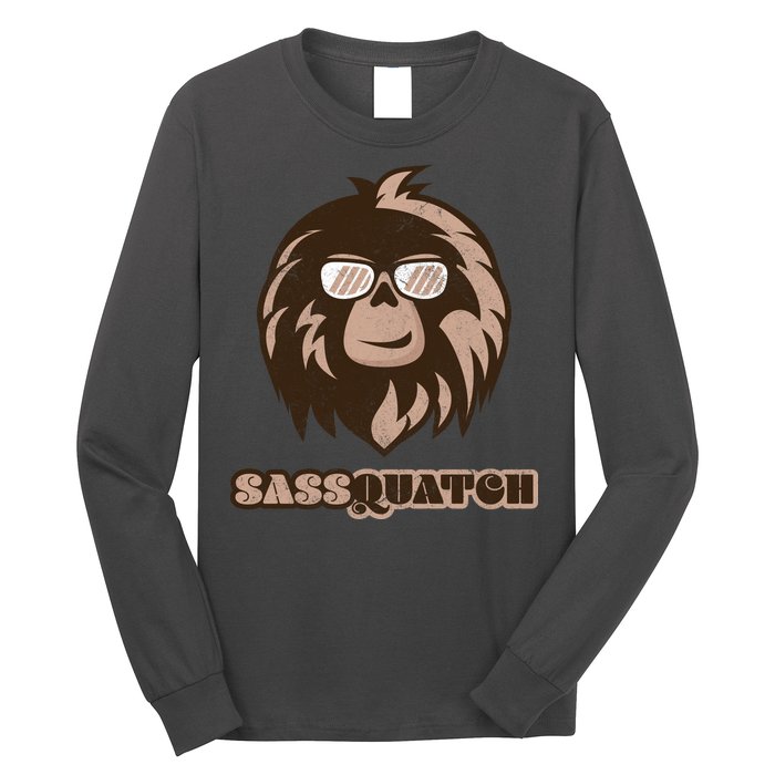 Sassquatch Funny Sasquatch Long Sleeve Shirt