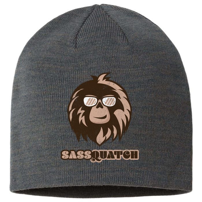 Sassquatch Funny Sasquatch Sustainable Beanie