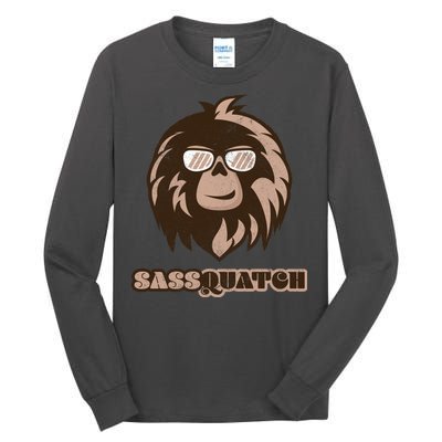 Sassquatch Funny Sasquatch Tall Long Sleeve T-Shirt