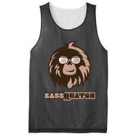 Sassquatch Funny Sasquatch Mesh Reversible Basketball Jersey Tank