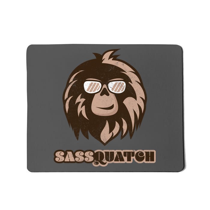 Sassquatch Funny Sasquatch Mousepad