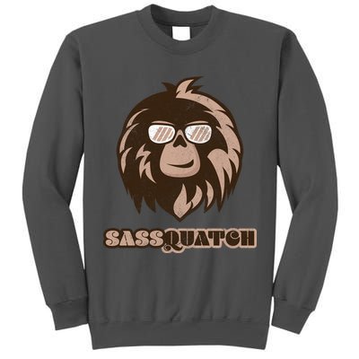 Sassquatch Funny Sasquatch Tall Sweatshirt