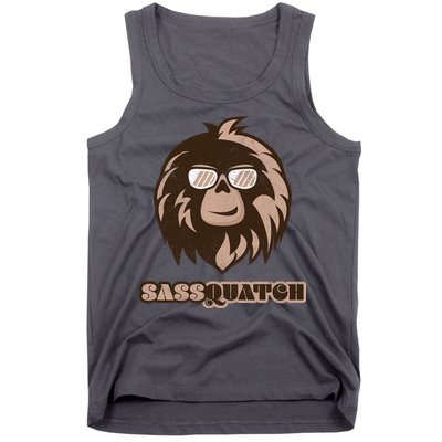 Sassquatch Funny Sasquatch Tank Top