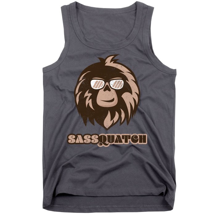 Sassquatch Funny Sasquatch Tank Top