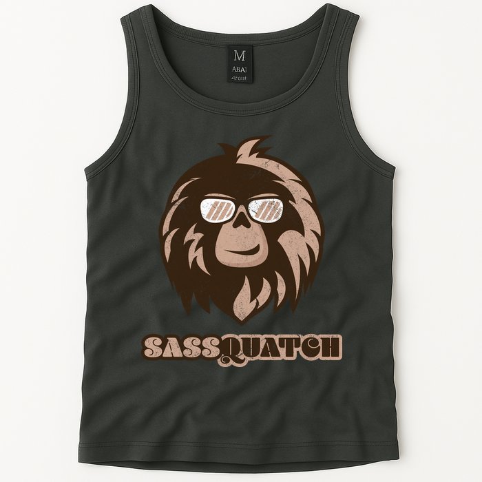 Sassquatch Funny Sasquatch Tank Top