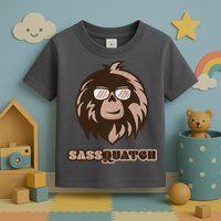 Sassquatch Funny Sasquatch Toddler T-Shirt