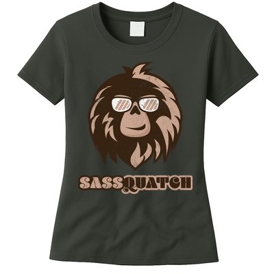 Sassquatch Funny Sasquatch Womens T-Shirt