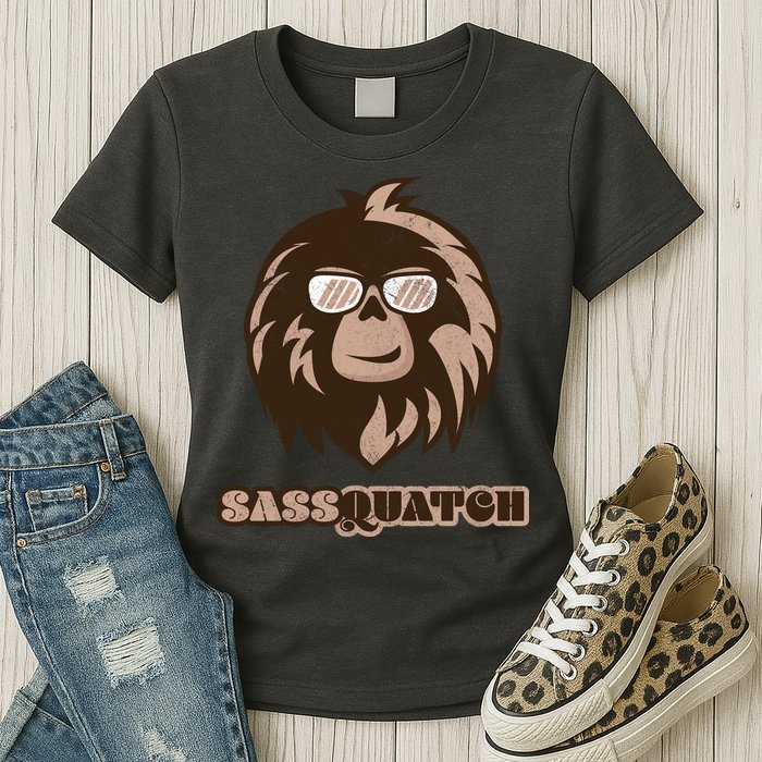 Sassquatch Funny Sasquatch Womens T-Shirt
