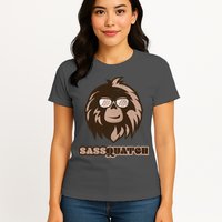 Sassquatch Funny Sasquatch Womens T-Shirt