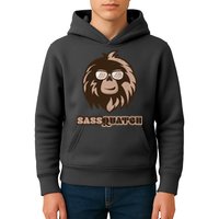 Sassquatch Funny Sasquatch Kids Hoodie