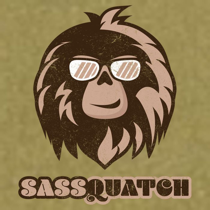 Sassquatch Funny Sasquatch Garment-Dyed Women's Muscle Tee