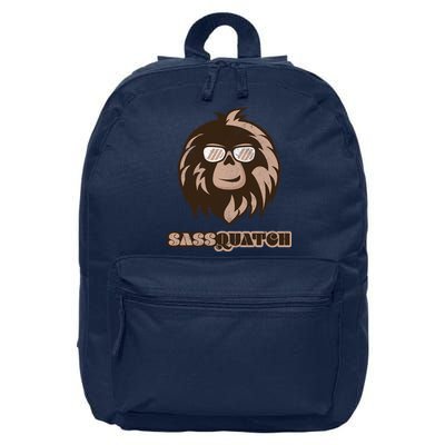 Sassquatch Funny Sasquatch 16 in Basic Backpack