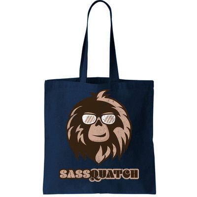 Sassquatch Funny Sasquatch Tote Bag