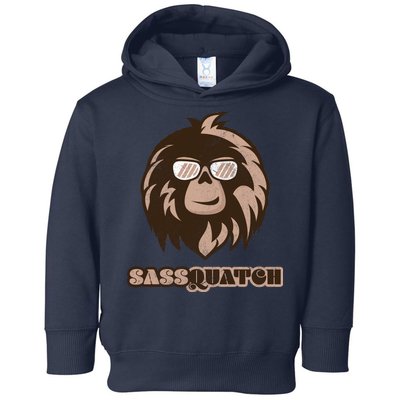 Sassquatch Funny Sasquatch Toddler Hoodie