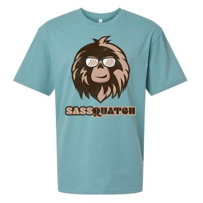 Sassquatch Funny Sasquatch Sueded Cloud Jersey T-Shirt