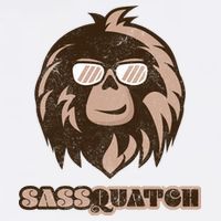 Sassquatch Funny Sasquatch Garment-Dyed Sweatshirt