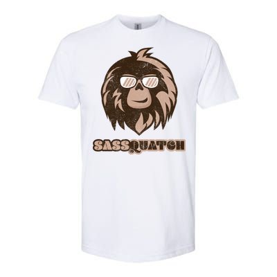 Sassquatch Funny Sasquatch Softstyle® CVC T-Shirt