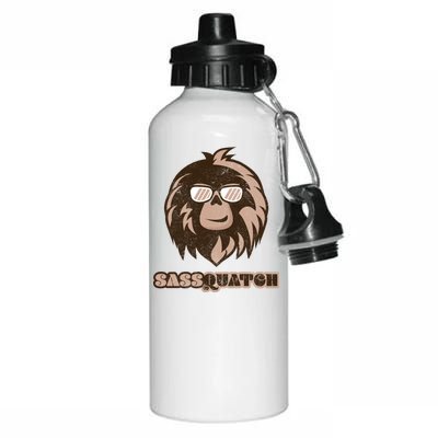 Sassquatch Funny Sasquatch Aluminum Water Bottle