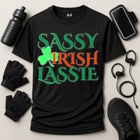Sassy Irish Lassie Cooling Performance Crew T-Shirt