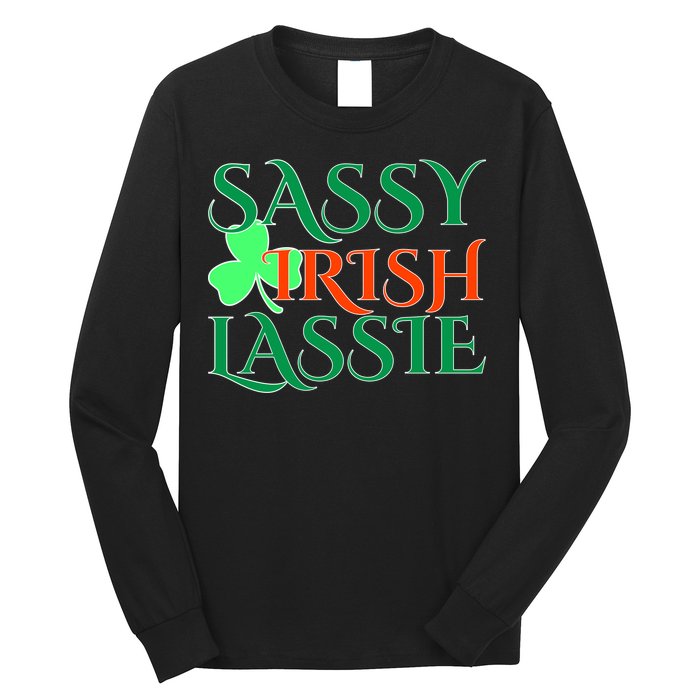 Sassy Irish Lassie Long Sleeve Shirt