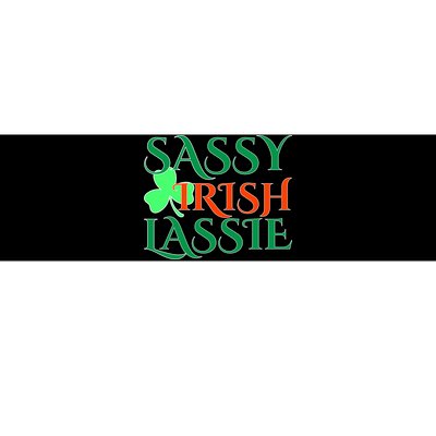 Sassy Irish Lassie Bumper Sticker