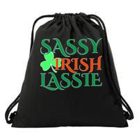 Sassy Irish Lassie Drawstring Bag