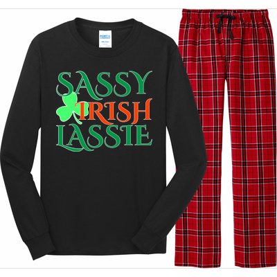 Sassy Irish Lassie Long Sleeve Pajama Set