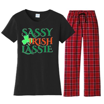 Sassy Irish Lassie Women's Flannel Pajama Set