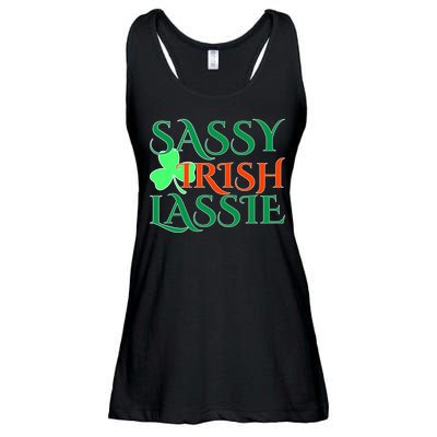 Sassy Irish Lassie Ladies Essential Flowy Tank