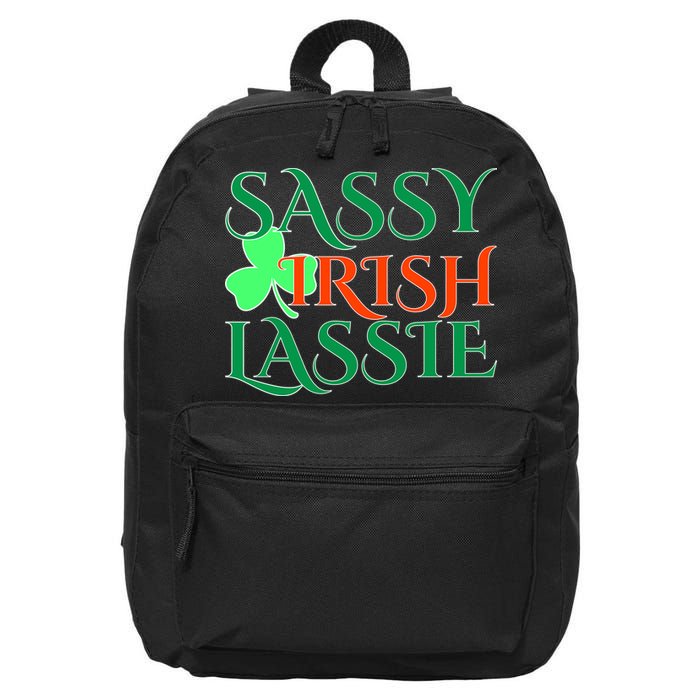 Sassy Irish Lassie 16 in Basic Backpack