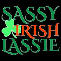 Sassy Irish Lassie 16 in Basic Backpack