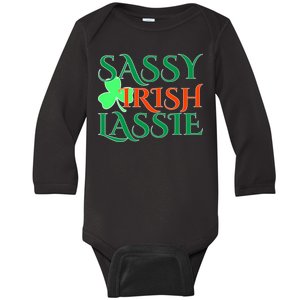 Sassy Irish Lassie Baby Long Sleeve Bodysuit