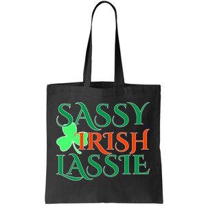 Sassy Irish Lassie Tote Bag