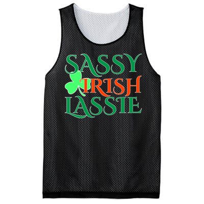 Sassy Irish Lassie Mesh Reversible Basketball Jersey Tank