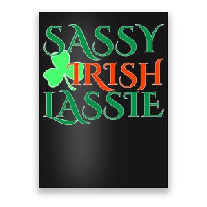 Sassy Irish Lassie Poster