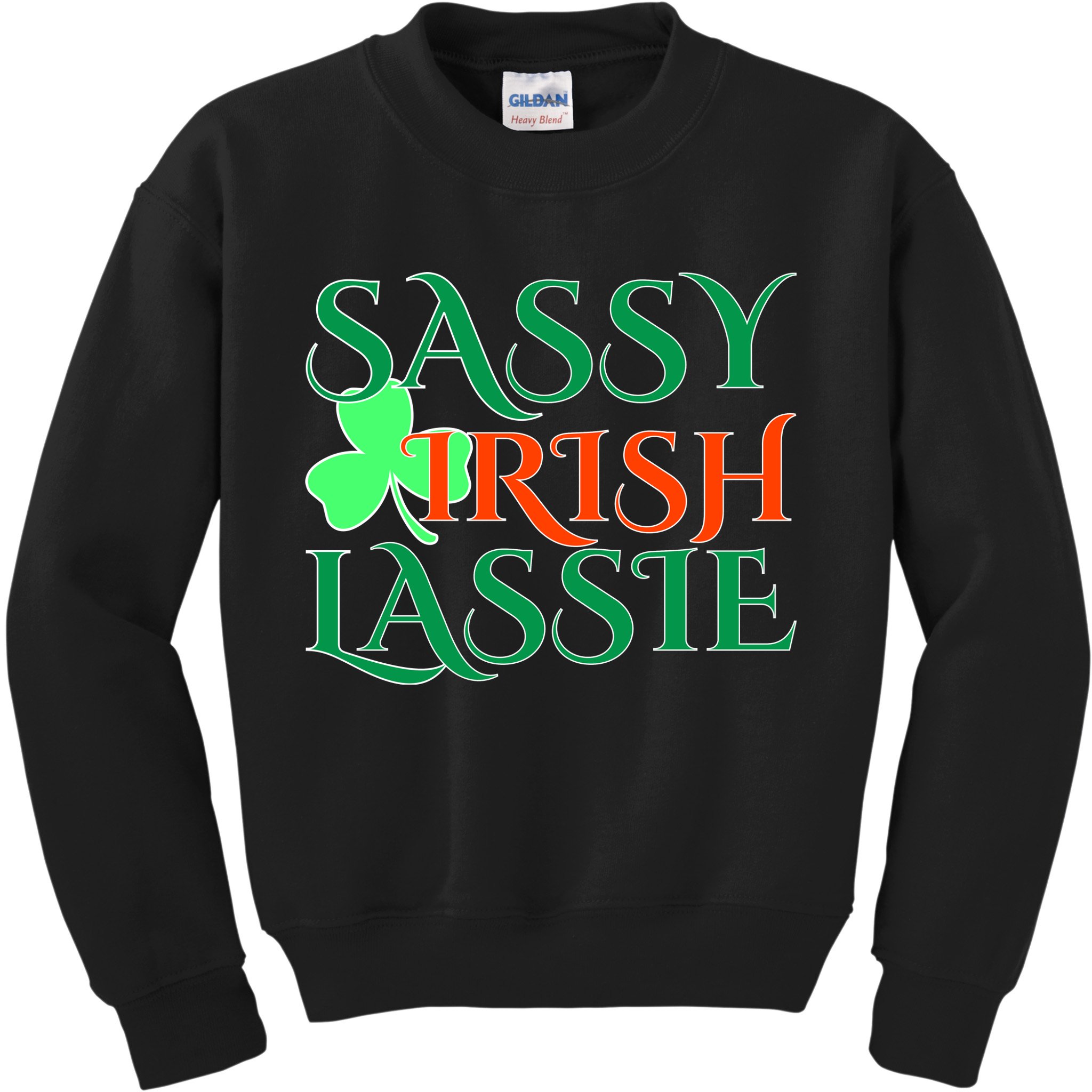 Sassy Irish Lassie Kids Sweatshirt