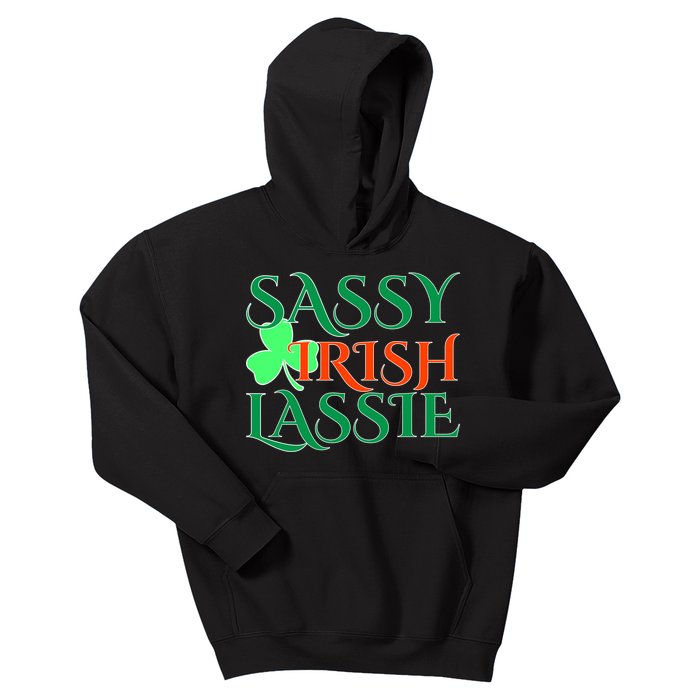 Sassy Irish Lassie Kids Hoodie